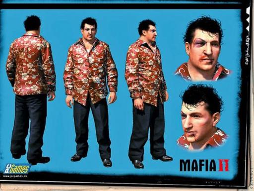 Mafia II - Персонажи Mafia II в 3D